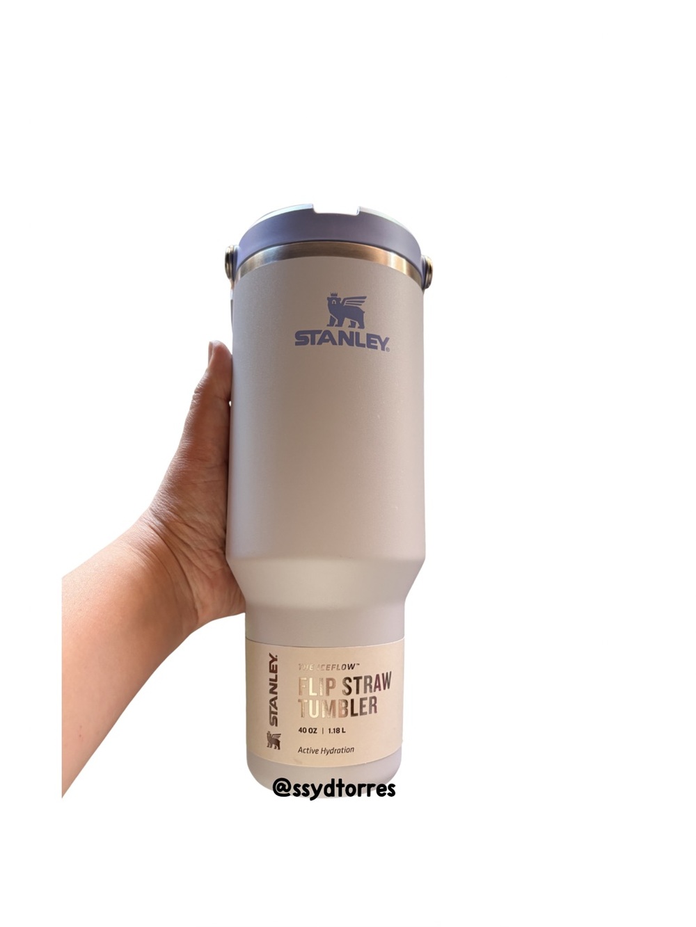 Stanley Tumbler Flip Top Straw Dew Drop